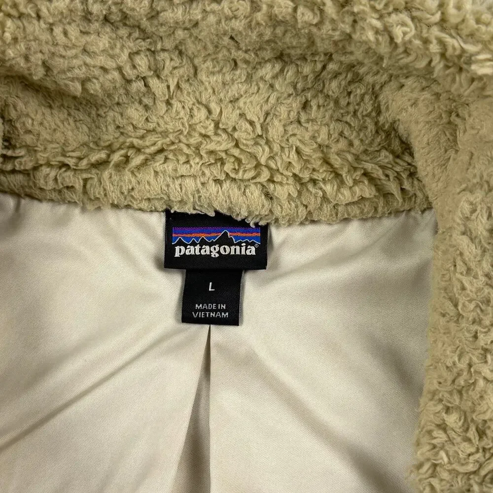 Patagonia Los Gatos Fleece Vest Beige Women’s L